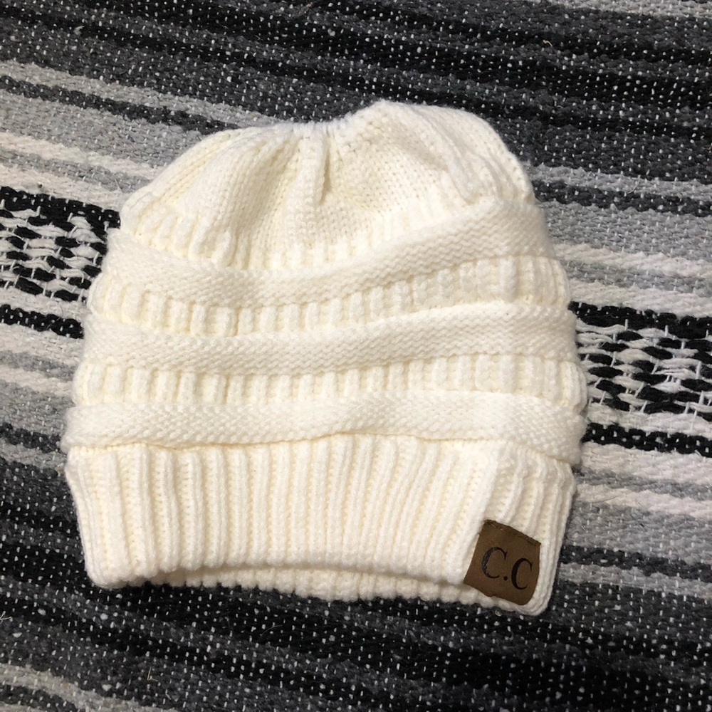 CC Ponytail Beanie
